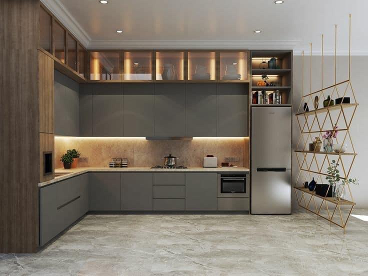 Modern Modular Kitchen making